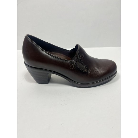 Dansko Shoes - Dansko Womens Beth Pumps Loafers US 10 Slip On 3303787800 Brown Leather